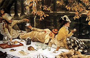 victorianisches Picknick